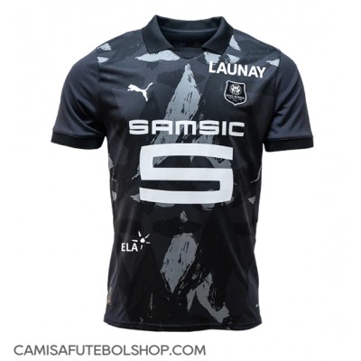 Camisa de time de futebol Stade Rennais Ludovic Blas #11 Replicas 3º Equipamento 2024-25 Manga Curta Camisa de time de futebol Stade Rennais Ludovic Blas #11 Replicas 3º Equipamento 2024-25 Manga Curta
